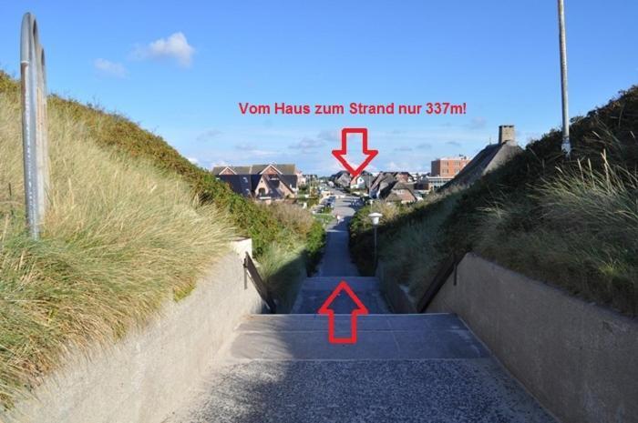 Ferienwohnung Nordhedig 9, Dg Westerland Exterior foto